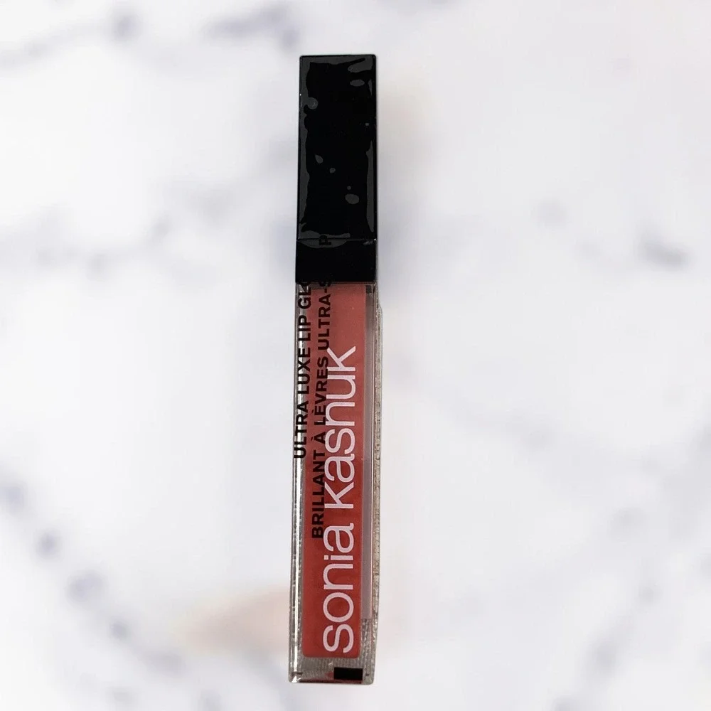 Sonia‎ Kashuk Ultra Luxe Lip Gloss Coveted Coral 34 Full Size .14oz